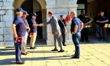 Governor visits Gibraltar Band and Drums Association
